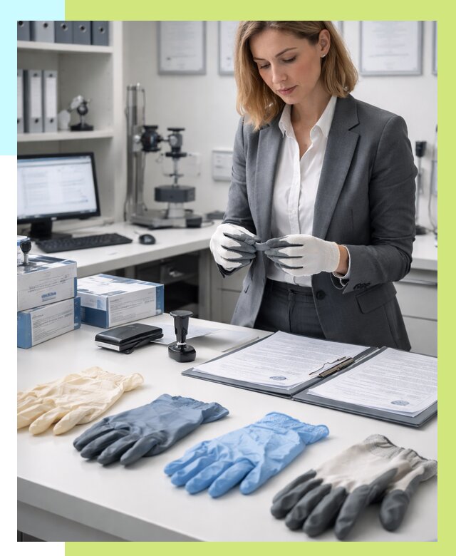 Сертификация перчаток в Норильске от 8827 р. | Алешин-Нрл