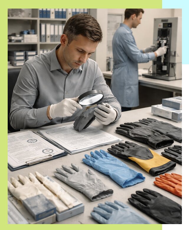 Сертификация перчаток и средств защиты продукции в Норильске