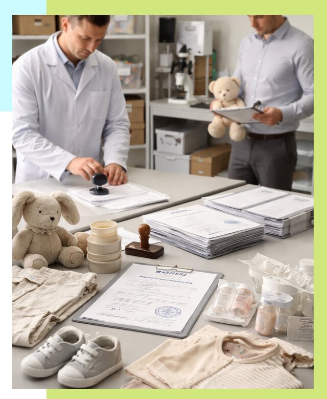 Сертификация детских товаров в Норильске от 15578 р. | Алешин-Нрл