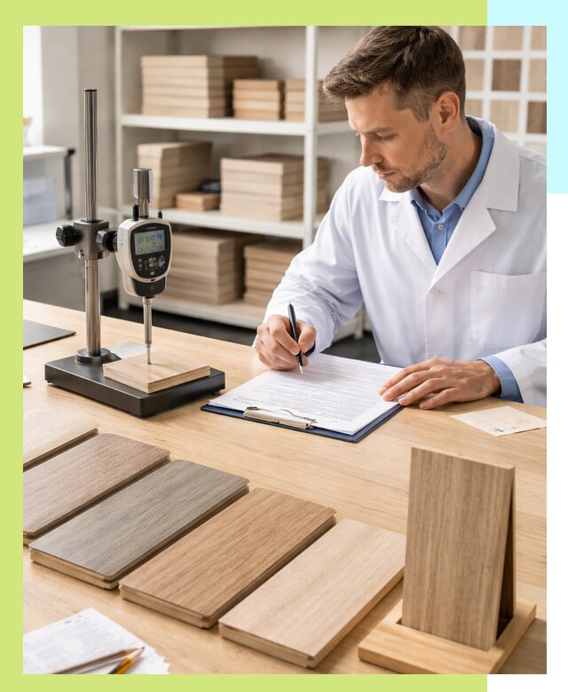Сертификация ламината с испытаниями и оформлением документов в Норильске
