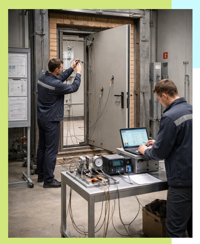 Сертификация противопожарных дверей в Норильске по ГОСТ и ТР