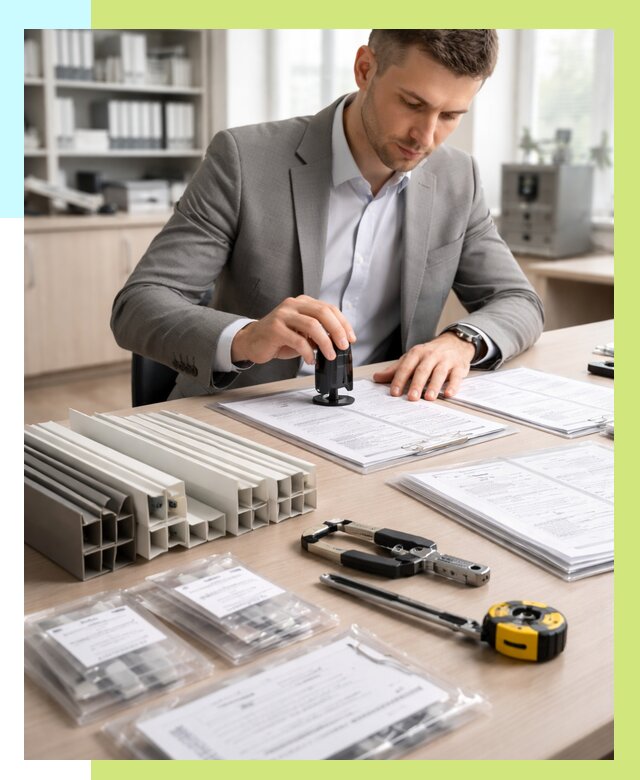 Сертификация ПВХ продукции в Норильске от 8827 р., Алешин-Нрл