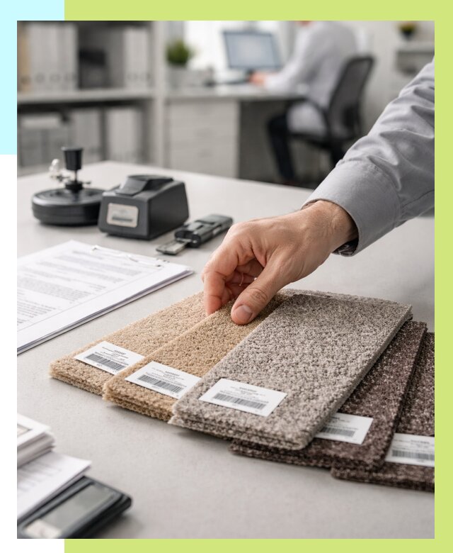 Сертификация ковролина в Норильске от 15578 р., Алешин-Нрл