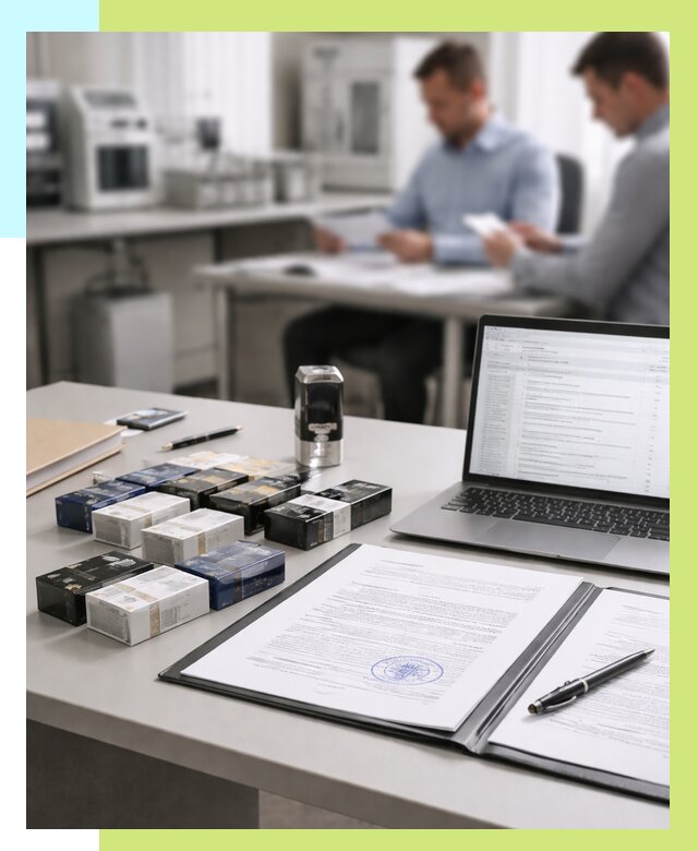 Сертификация сигарет под ключ в Норильске от 46733 р. | Алешин-Нрл