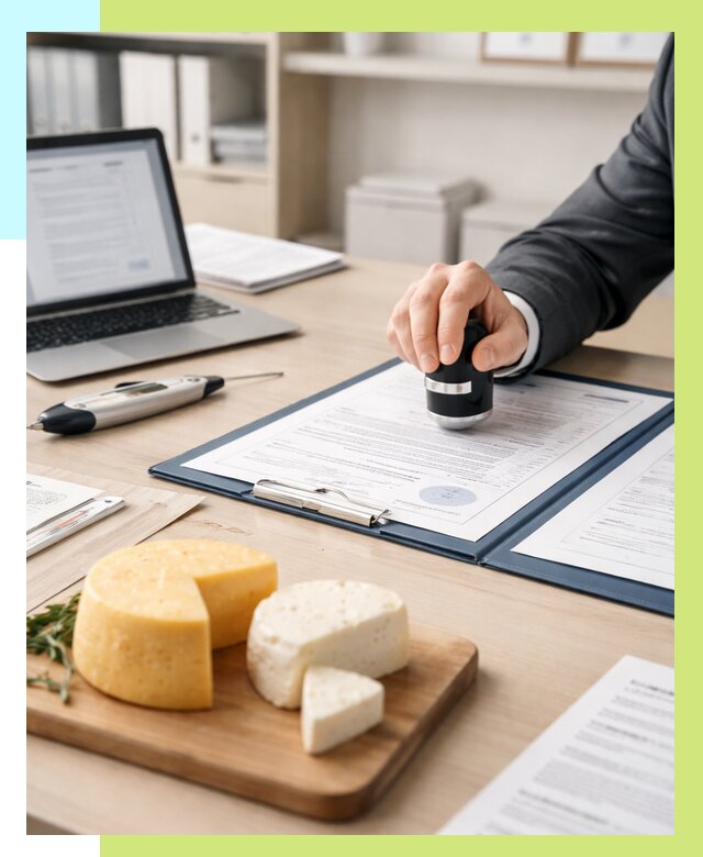 Сертификация сыров в Норильске от 15578 р | Сертификат на сыр Алешин-Нрл