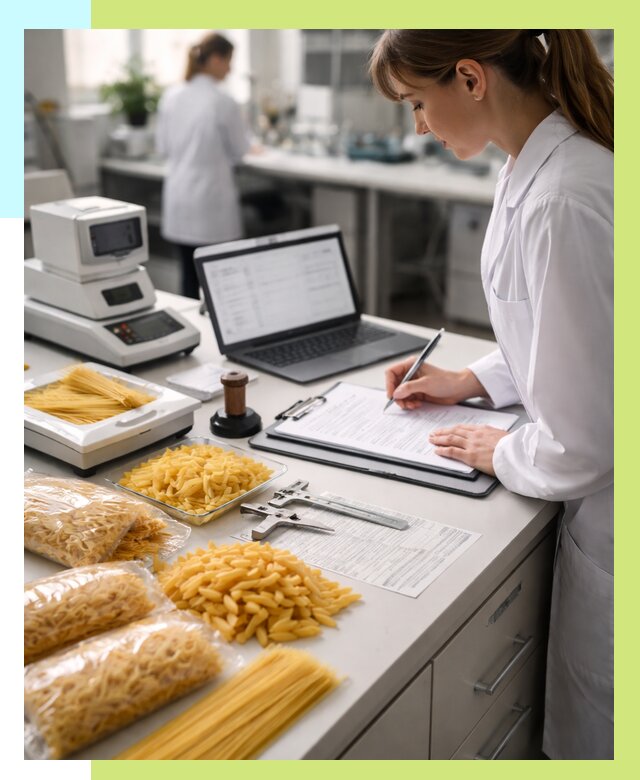 Сертификация макаронных изделий в Норильске от 15578 р. | Алешин-Нрл