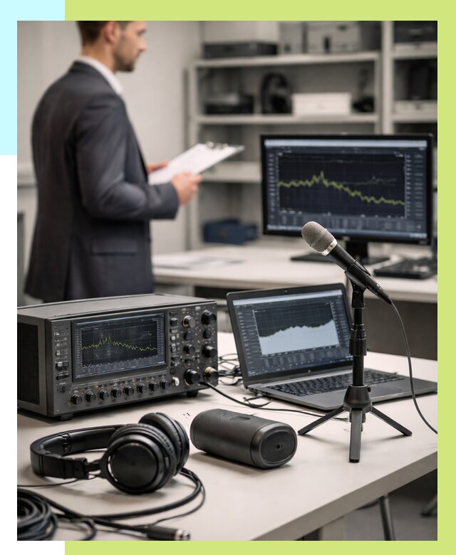 Сертификация аудиотехники в Норильске от 15578 р., Алешин-Нрл