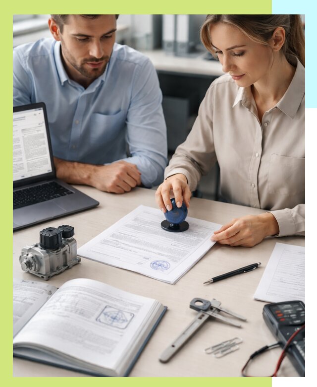 Выдача паспорта изделия и техническая экспертиза продукции в Норильске