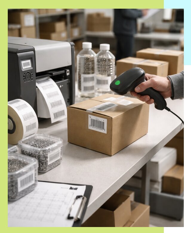 Штрихкодирование продукции и маркировка для продажи в Норильске