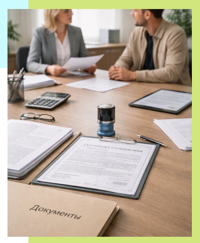 Сертификат соответствия на продукцию в Норильске от 15578 р.|Алешин-Нрл