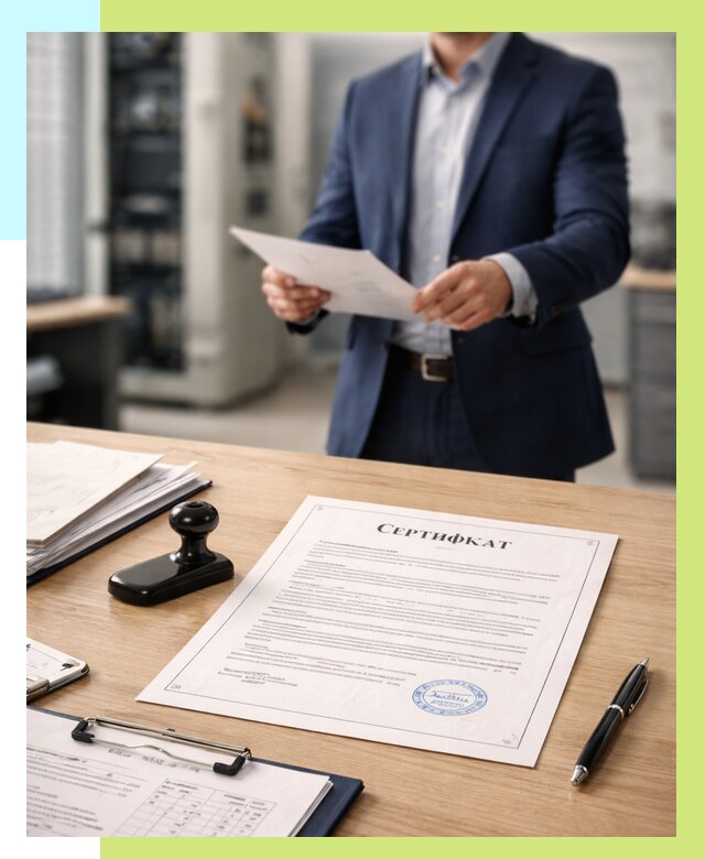 Сертификат на оборудование в Норильске от 15578 р. | Алешин-Нрл