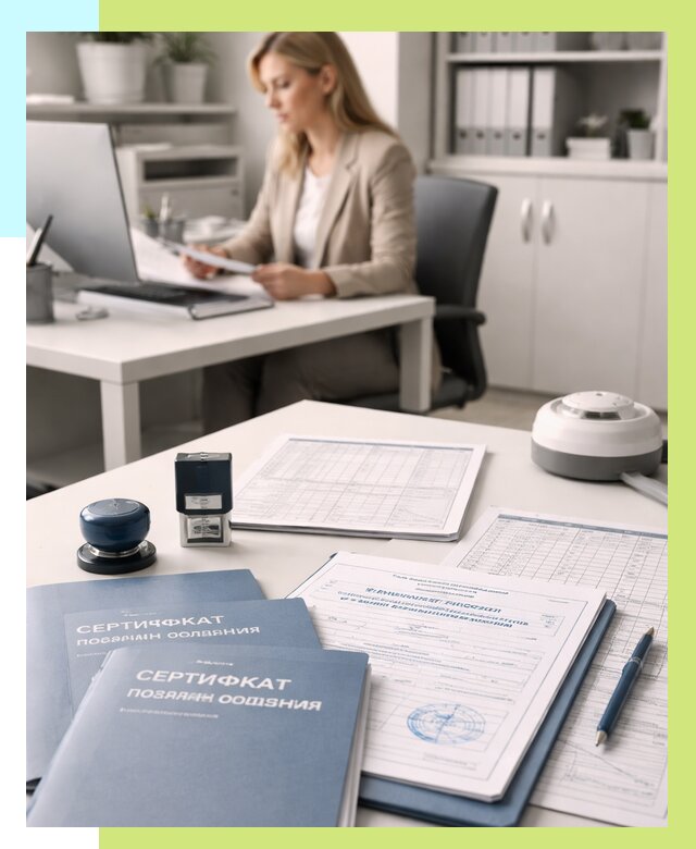 Сертификаты пожарной безопасности в Норильске от 15578 р. | Алешин-Нрл