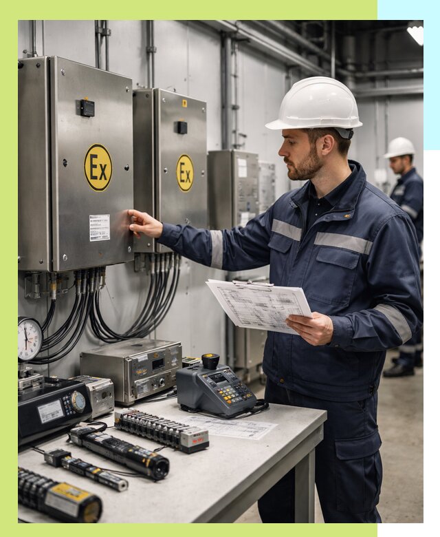 Сертификат взрывозащиты промышленного оборудования в Норильске