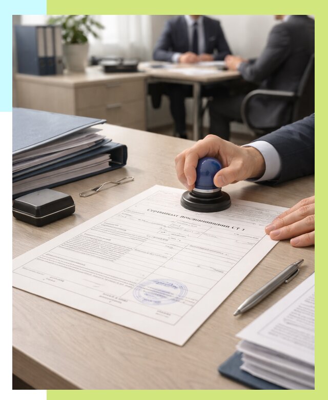 Сертификат происхождения СТ 1 в Норильске от 4673 р. | Алешин-Нрл