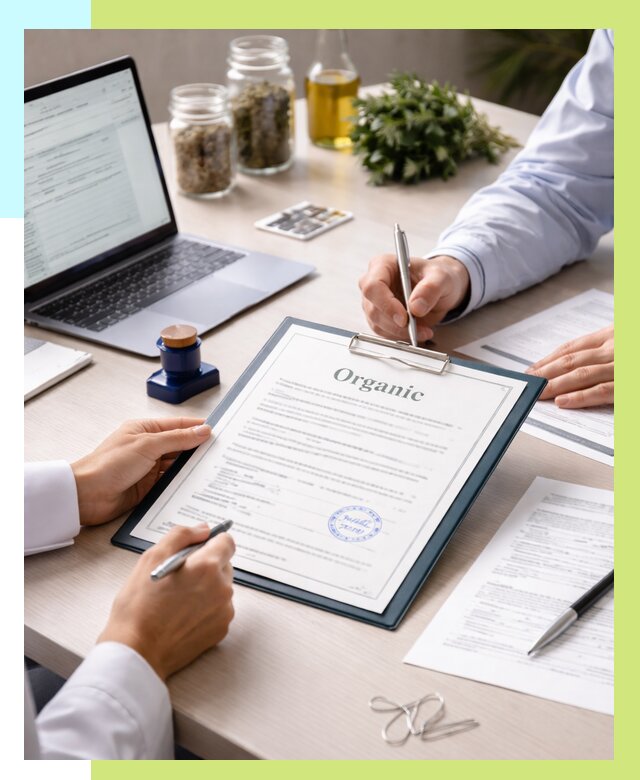 Оформление сертификат органик в Норильске от 31155 р. | Алешин-Нрл