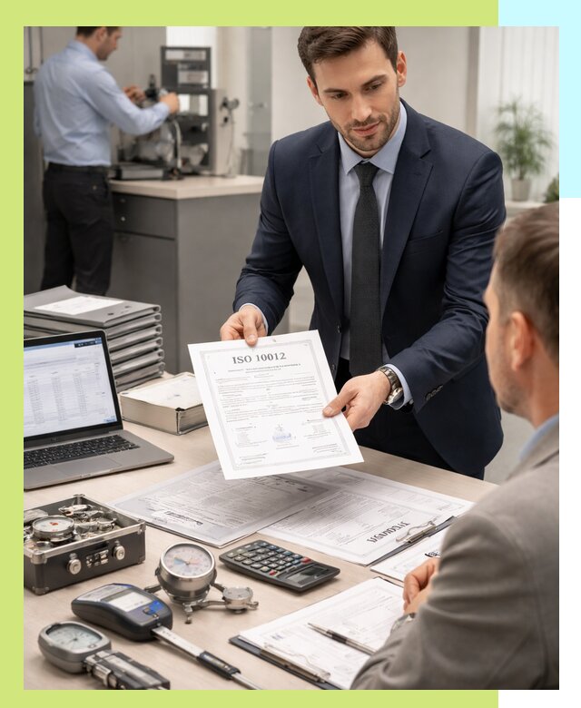 Выдача сертификата ISO 10012 по требованиям метрологии в Норильске