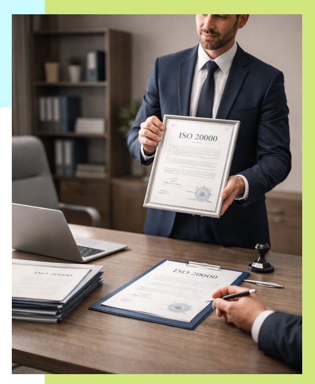 Сертификат ISO 20000 в Норильске под ключ от 124620 р., Алешин-Нрл