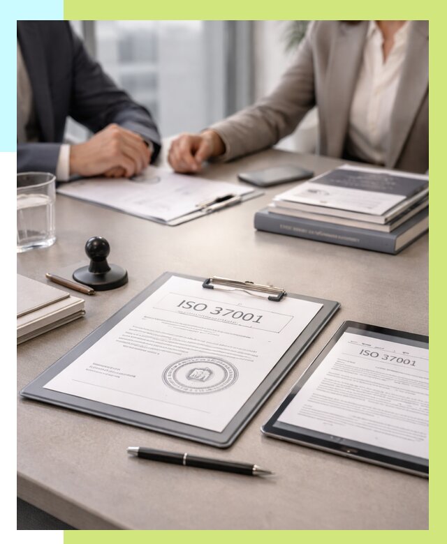 Сертификат ISO 37001 в Норильске оформить от 124620 р. Алешин-Нрл