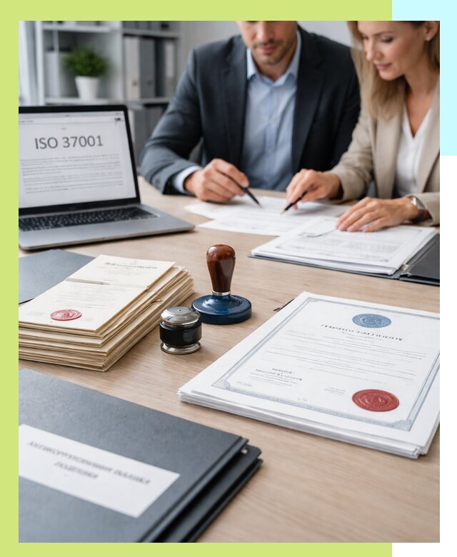 Получение сертификата ISO 37001 по системе борьбы с коррупцией в Норильске