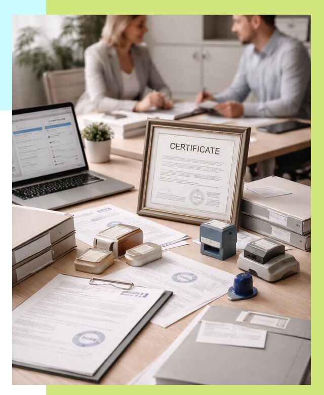 Сертификация компании в Норильске от 46733 р. | Алешин-Нрл — заказ